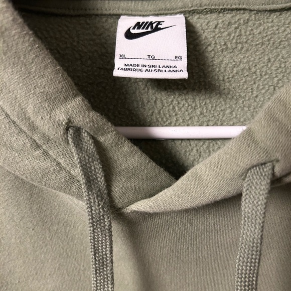 Nike Men's Olive Hoodie - Picture 3 of 3